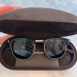 Tom Ford Black Sunglasses style name Henry